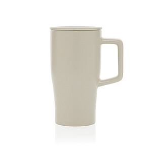 Keramický hrnek 490ml, šedá