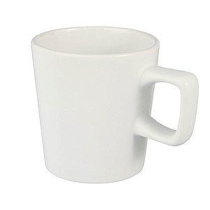 Keramický hrnek o objemu 280 ml, bílá - reklamní hrnky