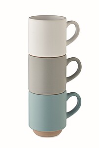 Keramický stohovatelný hrnek 170ml, bílá
