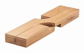 KIKOS Dřevěná skládací podložka pod hrnec