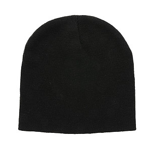 Klasická beanie čepice Impact z Polylana® AWARE™, černá