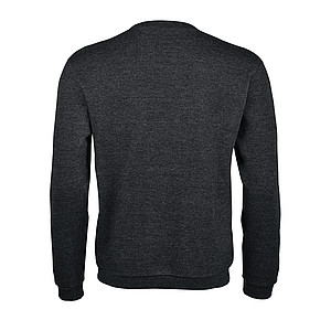 Klasická mikina SOLS SPIDER, tmavě šedý melír, XXL