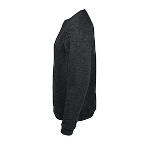 Klasická mikina SOLS SPIDER, tmavě šedý melír, XXL