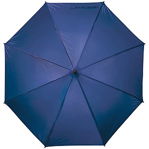 Klasický deštník, pr.103cm, s madlem na ruku, modrý