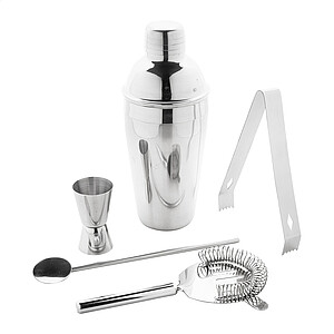 Koktejlový set, stříbrná - reklamní předměty
