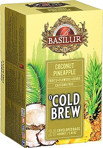 KOLTER Porcovaný ledový čaj Cold Brew Coconut Pineapple, 20 x 2 g