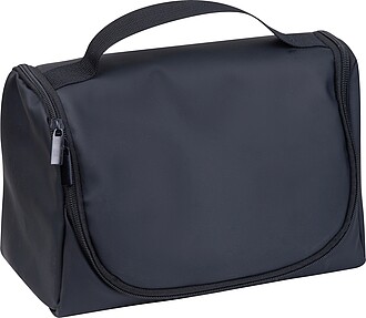 Kosmetická taška s háčkem, černá