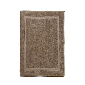 Koupelnová předložka OLIMA HOTEL QUALITY BATH MAT, 50 × 70 cm, šedohnědá