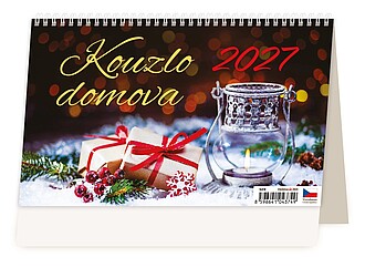 Kouzlo domova 2027, stolní kalendář - reklamní kalendáře