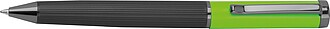 Kovová psací sada propisky a rolleru, světle zelená