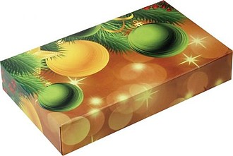 Krabička s plnobarevným potiskem, rozměr 9,5x16,3x3cm, potisk na přání od 20ks