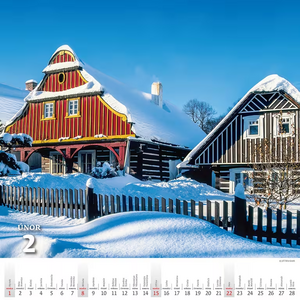 Krásy venkova nástěnný kalendář 2027