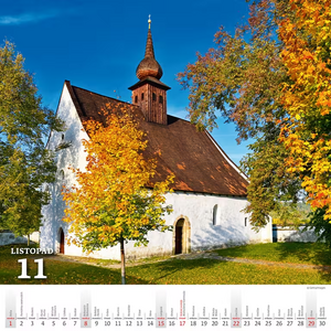 Krásy venkova nástěnný kalendář 2027