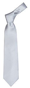 Kravata Premier Line, polyester, šedá