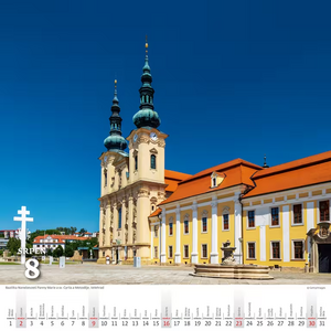 Křížem krážem Českou republikou nástěnný kalendář 2027