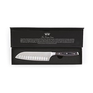 Kuchařský Santoku nůž, stříbrná