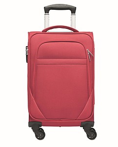 Kufr z RPET polyesteru, červený