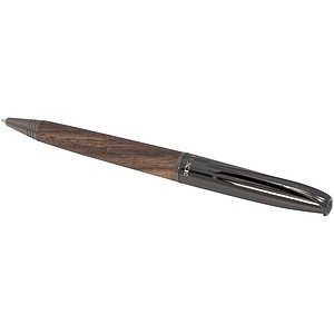 Kuličkové pero s dřevěným desaignem, černá