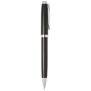 Kuličkové pero s modrou náplní, černá