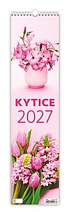 Kytice 2027, nástěnný kalendář, prodloužená záda - reklamní kalendáře