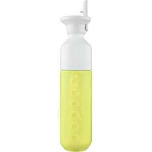 Láhev 450 ml s víčkem a brčkem, jemně zelená