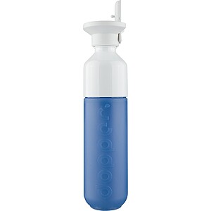 Láhev 450 ml s víčkem a brčkem, světle královská modrá