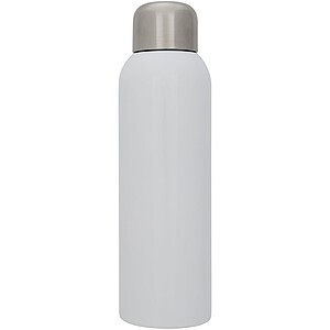 Láhev na pití, 820ml, z recyklované nerezové oceli, bílá