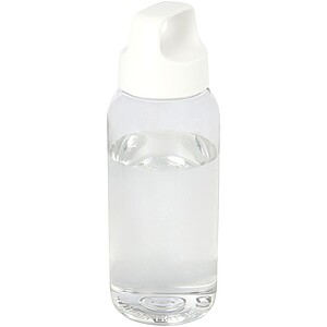 Láhev na pití vyrobená z recyklovaného plastu, 500ml, bílá - reklamní předměty