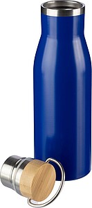 Láhev na pití z nerezové oceli, 500 ml, modrá