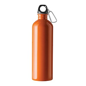 Láhev na pití z nerezové oceli 750 ml, oranžová