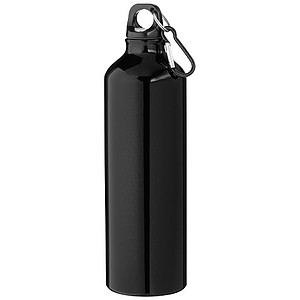 Láhev na pití z recyklovaného hliníku, 700ml, černá