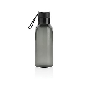 Láhev na pití z recyklovaného PET materiálu, objem 500 ml, černá