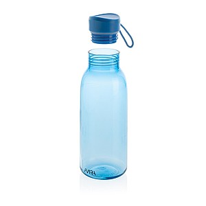 Láhev na pití z recyklovaného PET materiálu, objem 500 ml, světle modrá