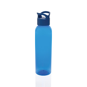 Láhev na pití z RPET, 650ml, transparentní modrá