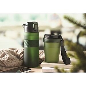 Láhev na pití z RPET 700 ml, tmavě zelená