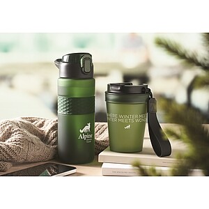 Láhev na pití z RPET 700 ml, tmavě zelená