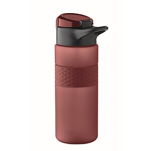 Láhev na pití z RPET 700 ml, vínová