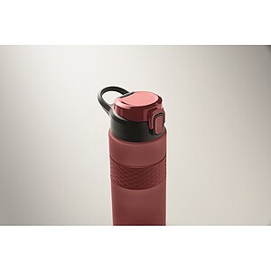 Láhev na pití z RPET 700 ml, vínová