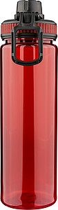 Láhev na pití z rPET, 750 ml, červená