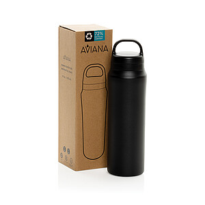 Láhev na vodu 470 ml, černá