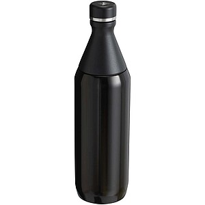 Láhev na vodu 600 ml, černá