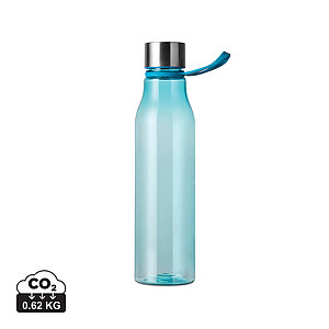 Lahev na vodu 800ml z recyklovaného plastu, modrá