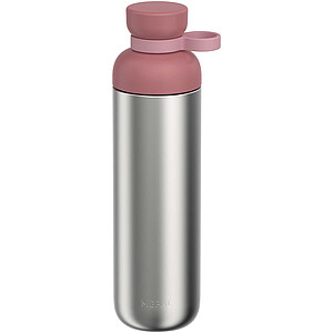 Láhev na vodu Mepal Vita 900 ml z recyklované nerezové oceli, růžová