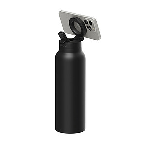 Láhev na vodu RINGO Pro MagSafe® s magnet. kroužkem 710 ml, černá