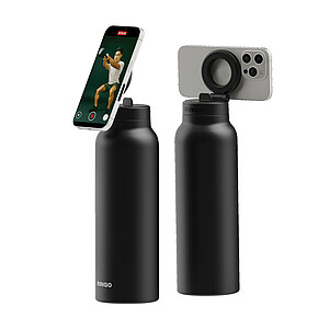 Láhev na vodu RINGO Pro MagSafe® s magnet. kroužkem 710 ml, černá