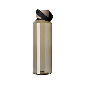 Láhev na vodu z RPET 550 ml, tmavě béžová