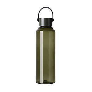 Láhev na vodu z RPET 550 ml, vojenská zelená