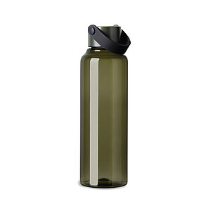 Láhev na vodu z RPET 550 ml, vojenská zelená