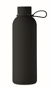 Láhev s dvojitou stěnou 500 ml, černá - reklamní předměty