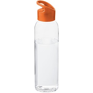 Láhev Sky 650 ml, transparentní/oranžová